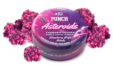 Strawberry Grape Nebula Asteroids