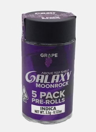 Preroll: Grape (Moonrock 5-Pack)