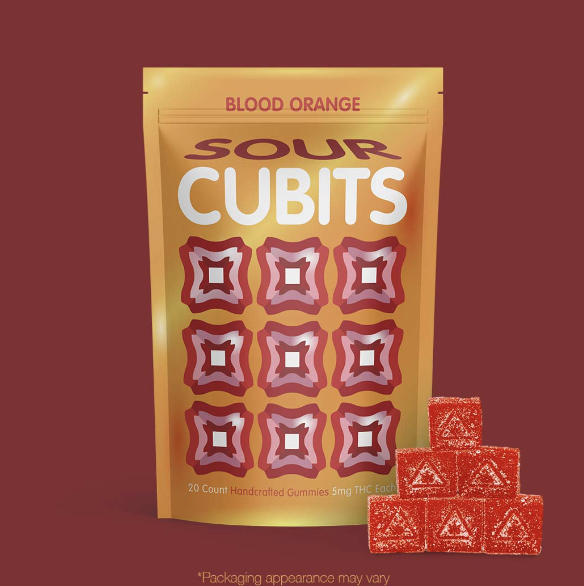 Blood Orange | 100mg Sour Gummies