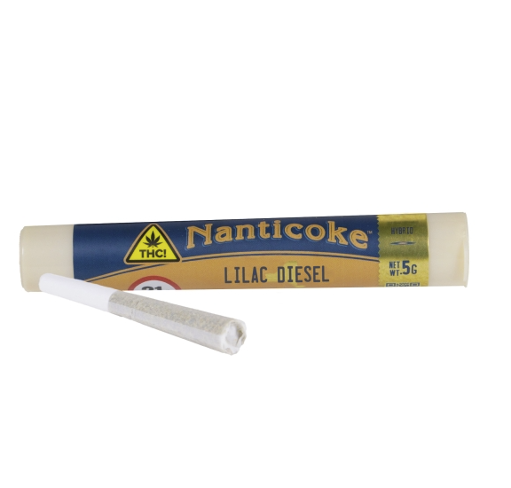 Lilac Diesel .5g Preroll | Nanticoke