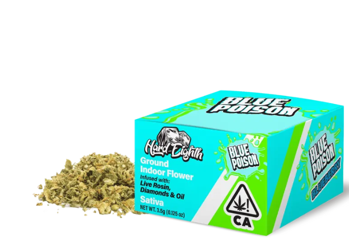 Hard Eighth Infused Shake 3.5g Blue Poison