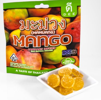 Dee Thai - Edibles - Gummies - Mango - 100MG