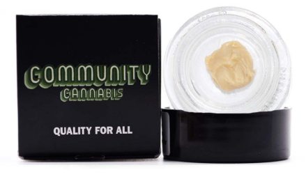 Community Cannabis - Concentrate - Rosin - Rainbow Beltz - 1G