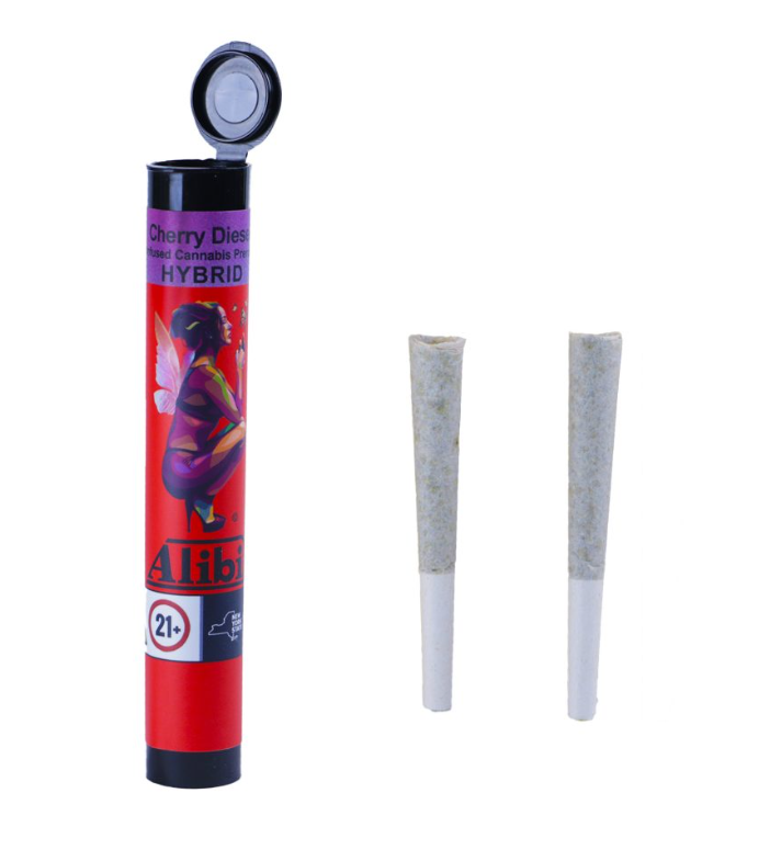 ALIBI | Pre-Roll | Infused Joint - Cherry Diesel 2pk | 1g
