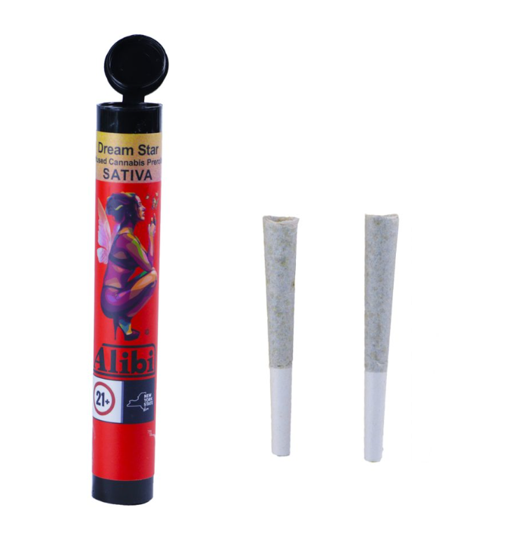 ALIBI | Pre-Roll | Infused Joint - Dream Star 2pk | 1g