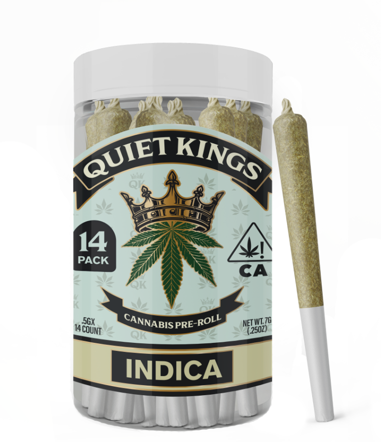 Quiet Kings 14pk Prerolls 7g Diamond OG