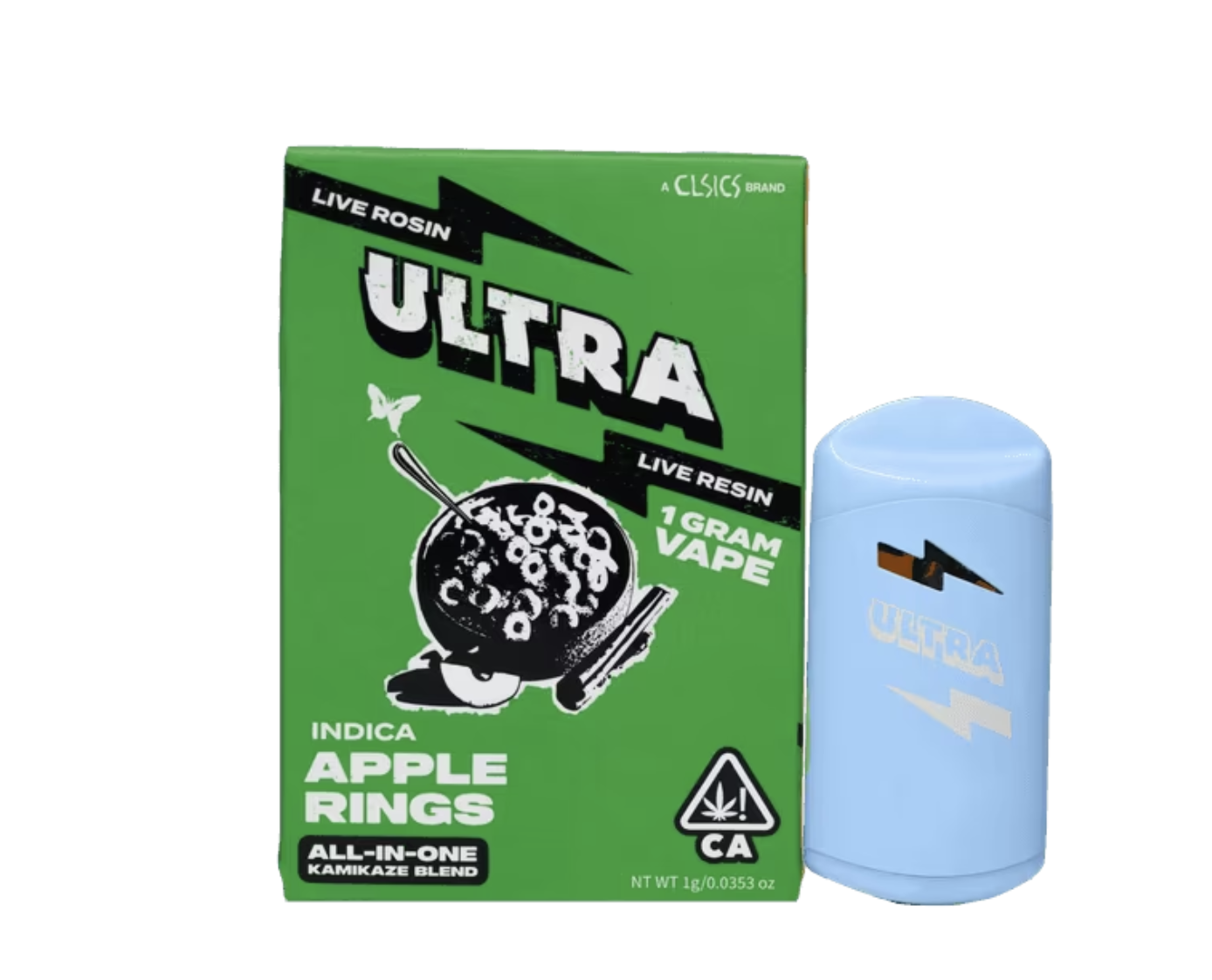Ultra Live Rosin and Live Resin All-In-One 1g - Apple Rings (I)