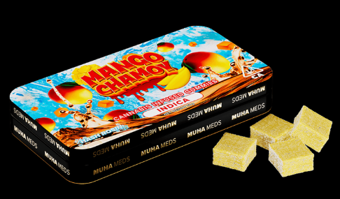 100mg Mango Chamoy Hash Rosin Gummies