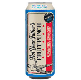 Fruit Punch (S) 5:1 THC:CBG Live Resin Soda 100mg - Not Your Father's