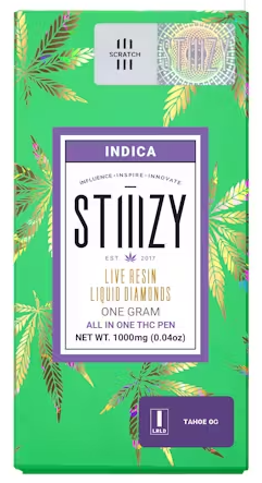 1g Tahoe OG Live Resin Liquid Diamonds Disposable - Stiiizy