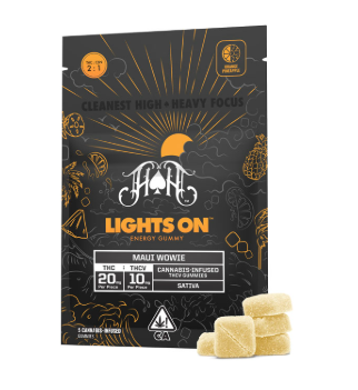 Heavy Hitter - Edible: Maui Wowie Orange Pineapple (THCv Gummy) - 100mg