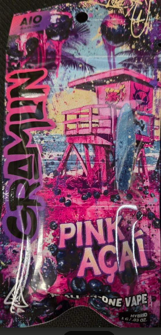 1g Pink Acai Disposable - Gramlin