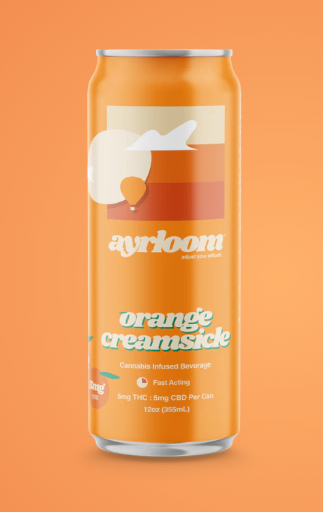 Ayrloom | Edible | Drink - Orange Creamsicle | 10mg,1