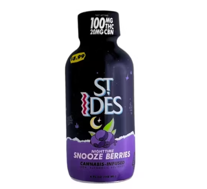 St. Ides Shot 100mg - Snooze Berries (CBN)