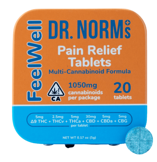 Dr. Norm - Capsules: Pain Relief Tablets - 1050mg