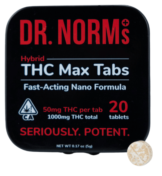 Capsules:  Hybrid THC Max Tablets