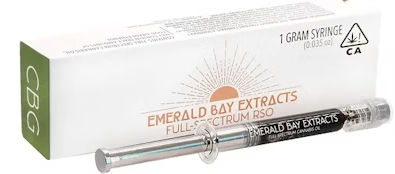 Emerald Bay - Syringe: White CBG (Full-Spectrum RSO)