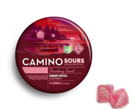 Camino Sours | Edible | Gummies - Strawberry Sunset | 100mg