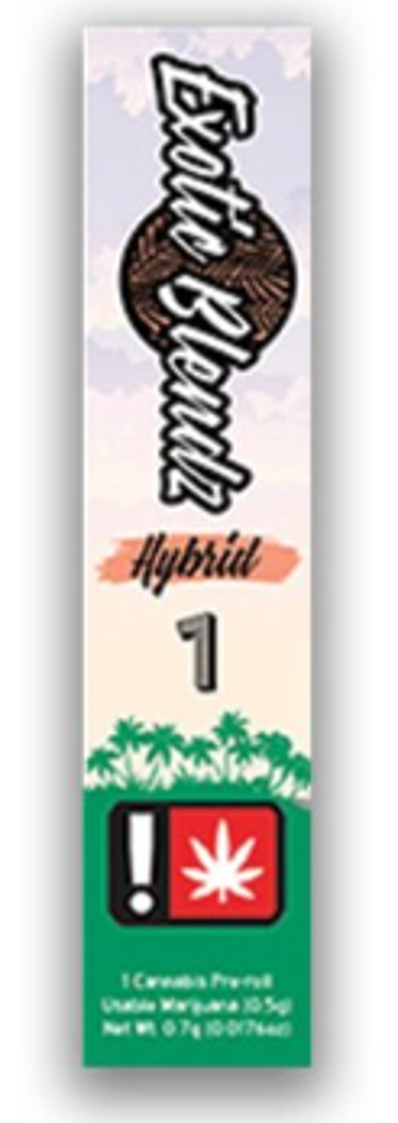 Exotic Blendz - Supreme LCG - Pre-Roll - 1 Gram