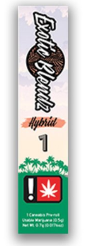 Exotic Blendz - Supreme LCG - Pre-Roll - 1 Gram