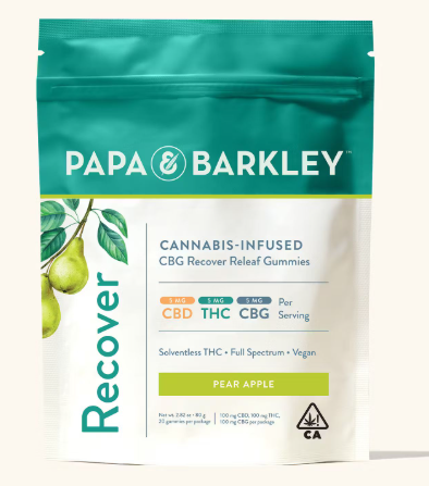 Papa & Barkley - Edible - 20:1 - Strawberry Peach - 100MG