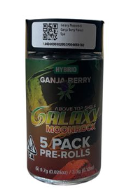 Preroll: Ganja Berry (Moonrock 5-Pack)