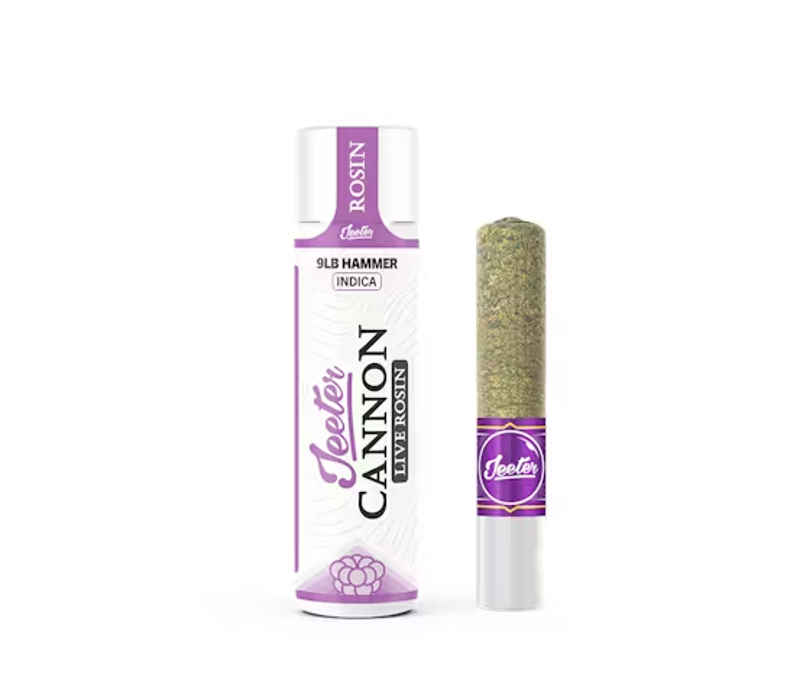 Jeeter - 9LB Hammer - Infused - Live Rosin Solventless - Baby Cannon - 1.3 Grams