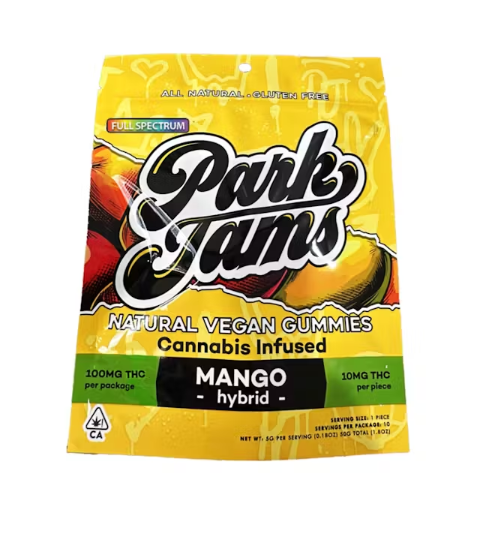Natural Vegan Gummies 10pk Mango