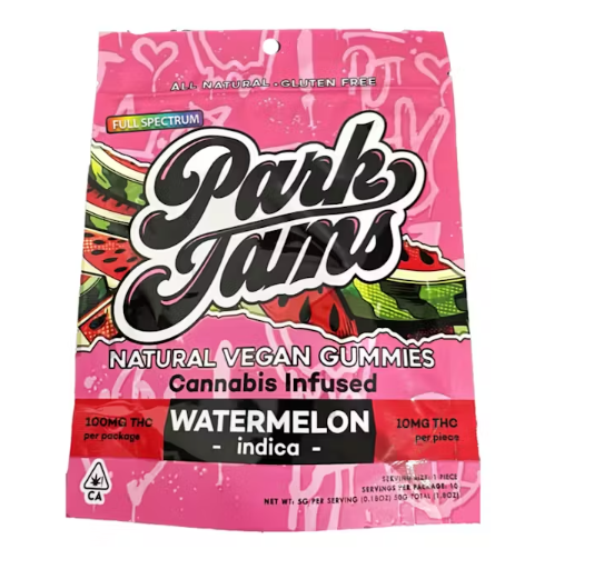 Natural Vegan Gummies 10pk Watermelon