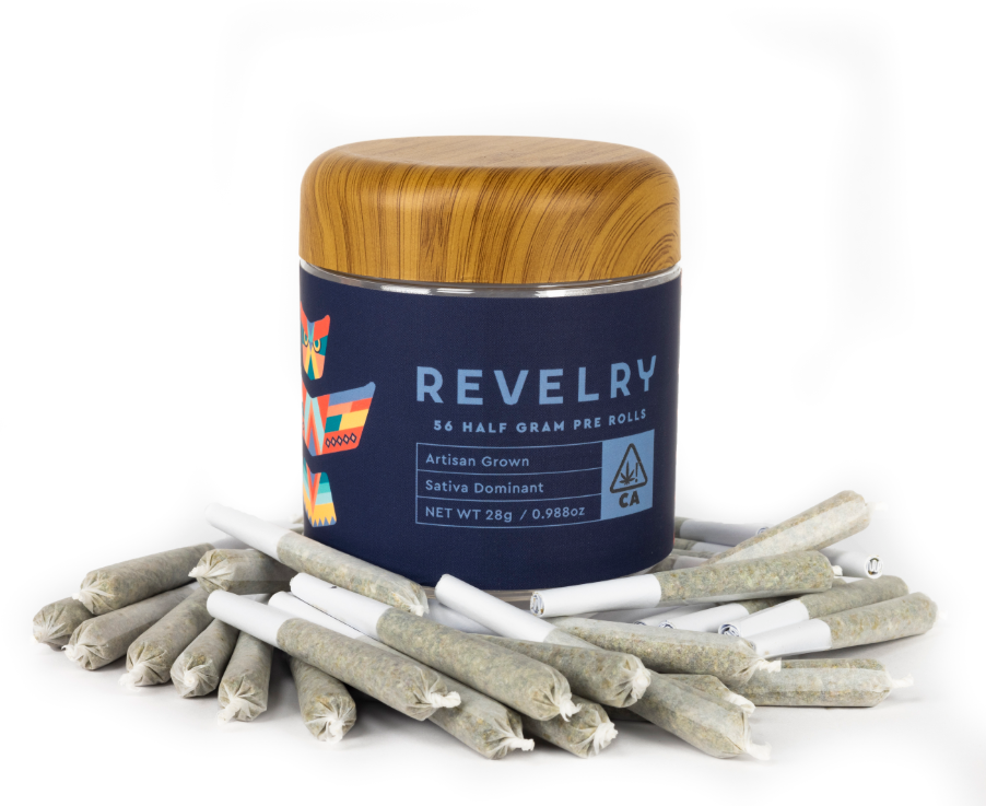 Revelry 56pk Prerolls 28g Luau Punch