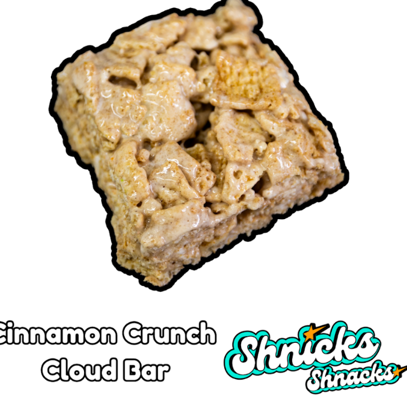 Edibles | Shnicks Shnacks | Cinnamon Crunch Cloud Bar | 20mg