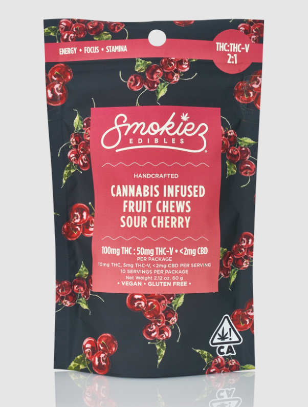 Edible: Sour Cherry THC:THCV (2:1) - 100mg