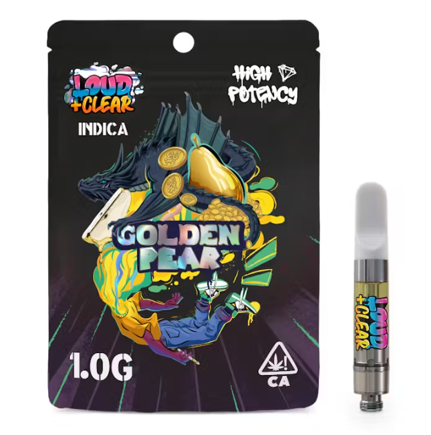 Loud N Clear Cartridge 1g - Golden Pear (I)