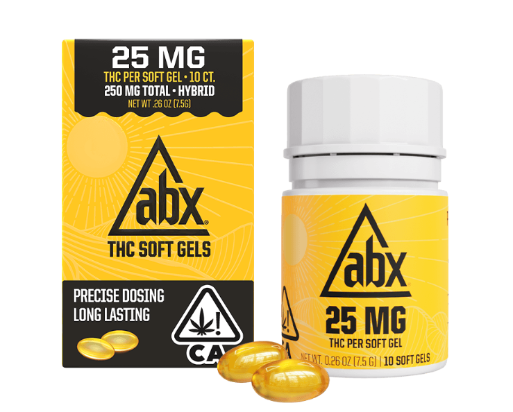 ABX Soft Gel 25mg 10pk