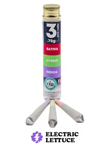TKO Reserve Guava Juice Purple Drank Saki Bomb 3pk Pre-Roll .75g