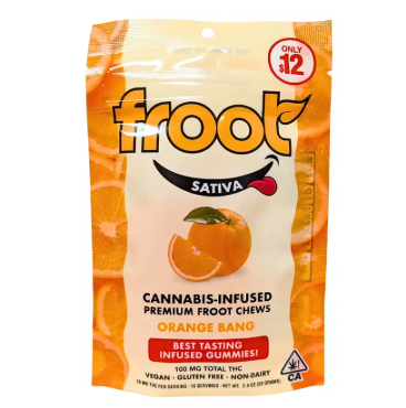 Gummies 100mg 10pk - Orange (S)