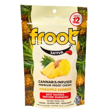 Gummies 100mg 10pk - Pineapple (S)