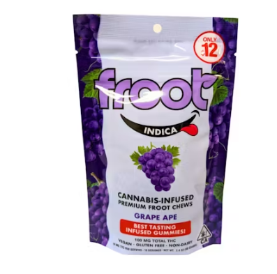 Gummies 100mg 10pk - Grape Ape (I)