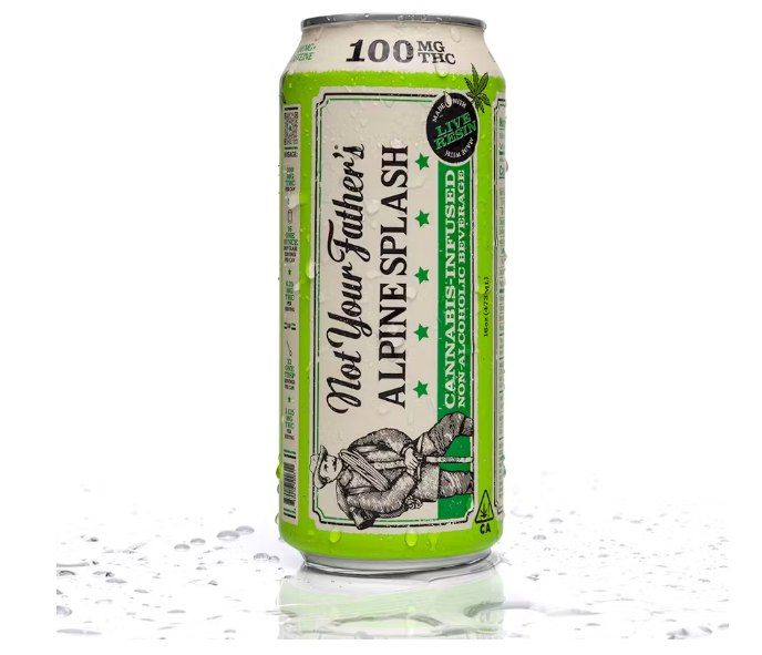 Live Resin Soda w/ Caffeine 100mg  - Alpine Splash