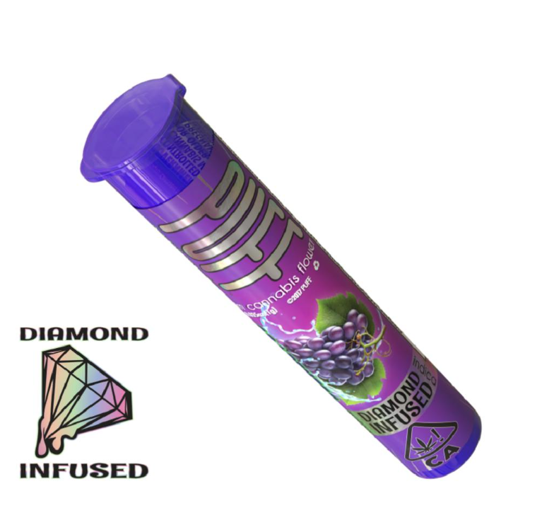 PUFF Diamond Infused Preroll 1g - Grapeness (I)
