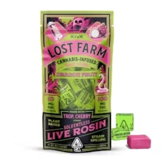 Live Rosin Chews 100mg 10pk - Dragon Fruit 'Trop Cherry' (S)