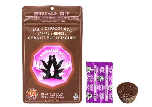 Peanut Butter Cups 100mg 10pk - (I)