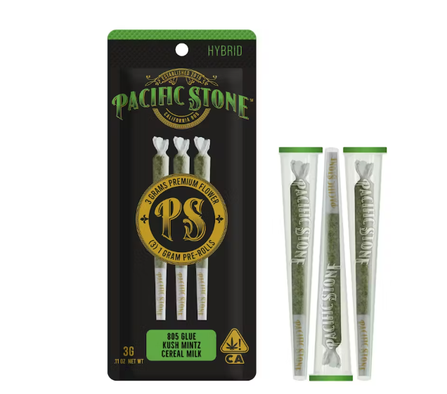 Hybrid Variety Preroll 3pk 3g - Cereal Milk (H) 805 Glue (H) Kush Mintz (H)