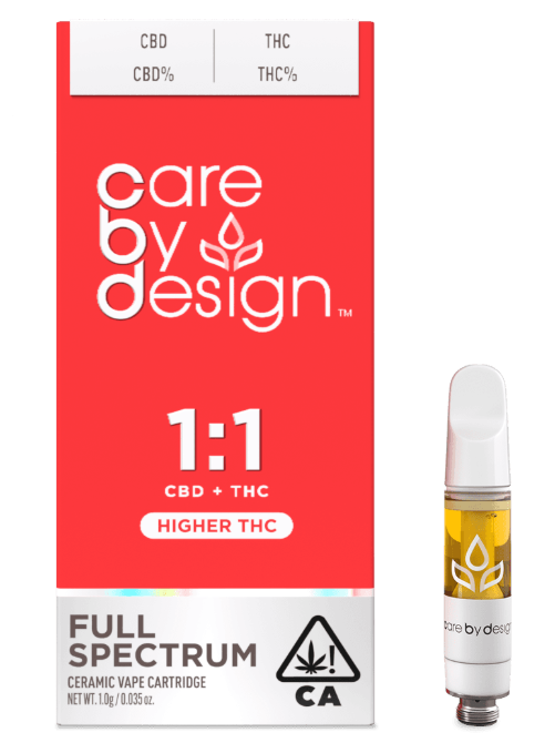 Cartridge 1:1 CBD:THC 1g