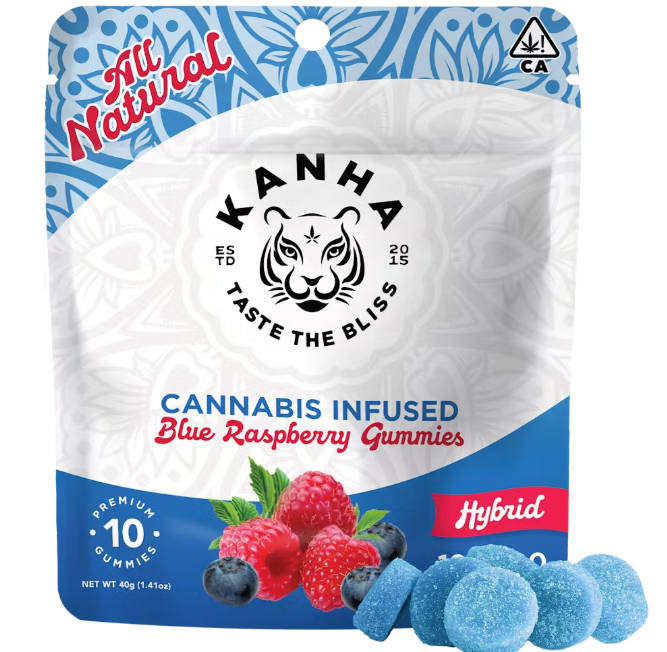 Gummies 100mg 10pk - Blue Raspberry (H)