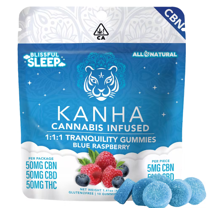 Ratio Gummies 1:1:1 THC:CBD:CBN 10pk - Tranquility