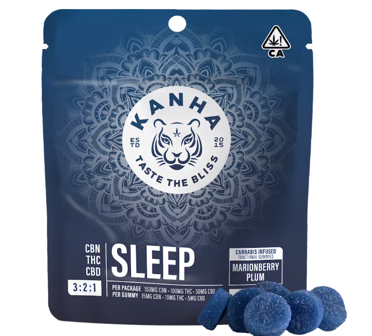 FX Sleep Gummies 3:2:1 CBN:THC:CBD 10pk - Marionberry Plum (I)