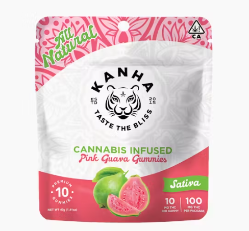 Gummies 100mg 10pk - Pink Guava (S)