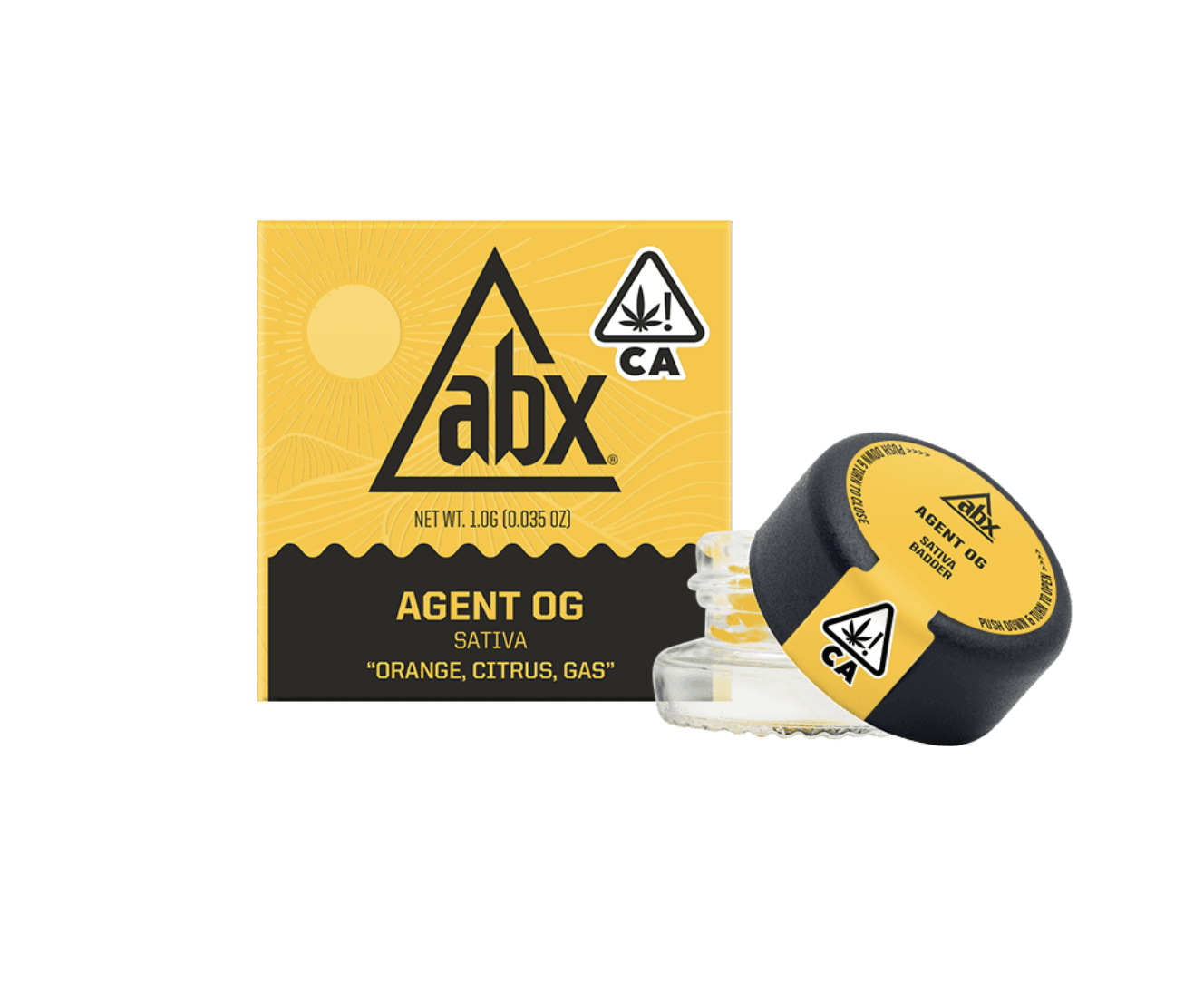 ABX Badder 1g -Orange Z (H)