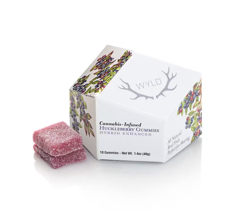Gummies 100mg 10pk - Huckleberry (H)